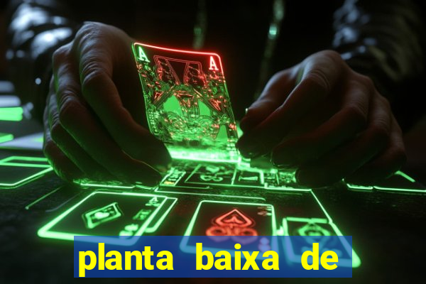 planta baixa de campo de futebol society